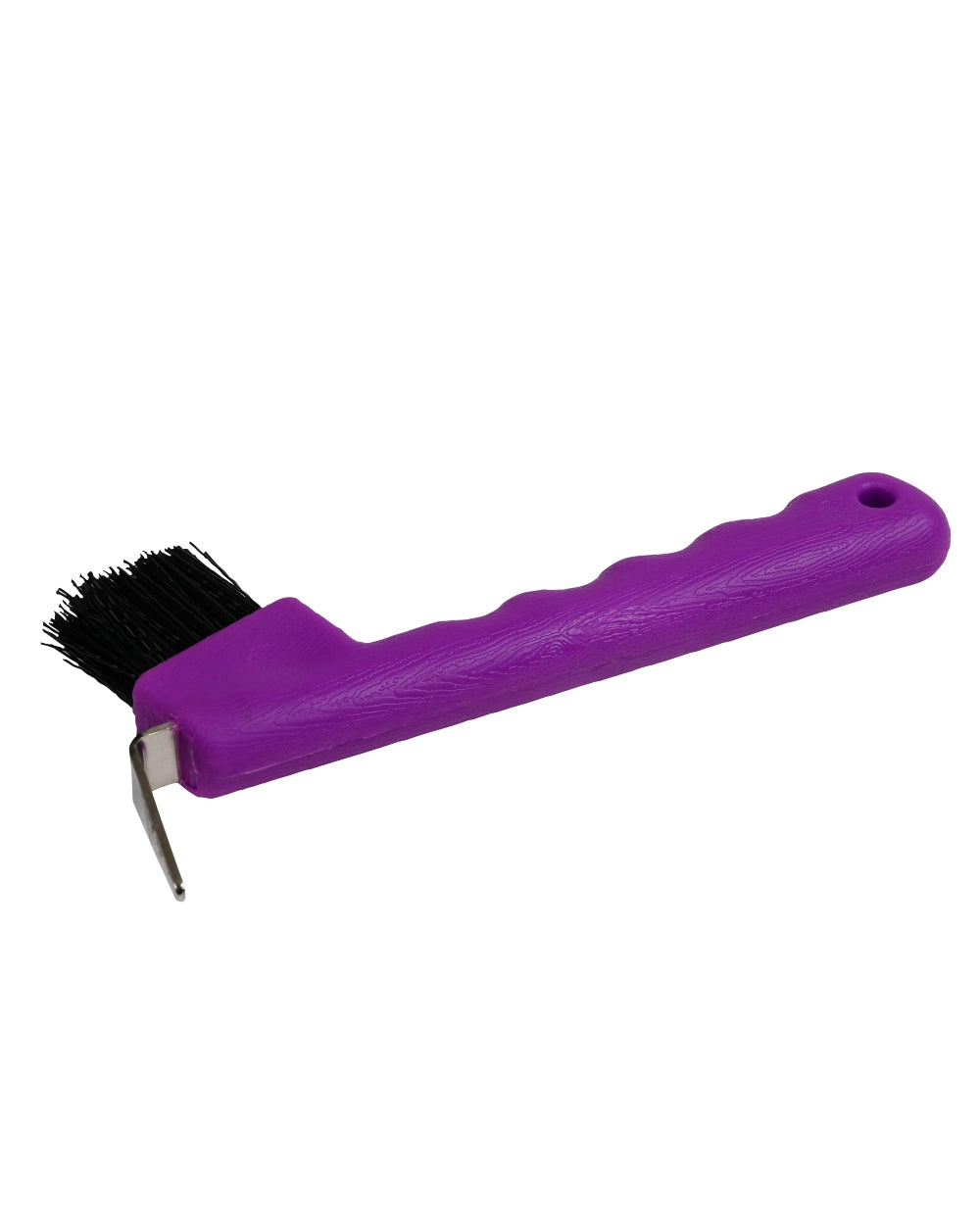 Deep Purple coloured Roma Brights Hoof Pick on white background 