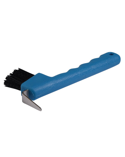 Royal Blue coloured Roma Brights Hoof Pick on white background 