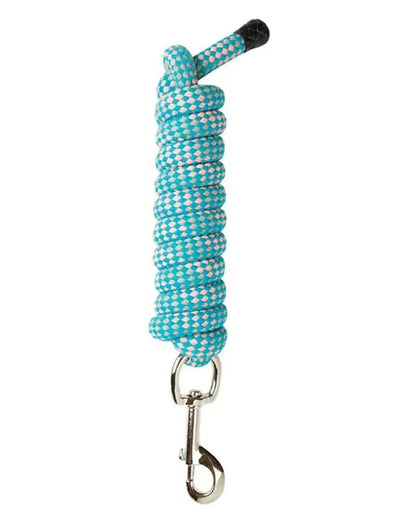 Grey Peach Turquoise coloured Roma Cotton Deluxe Lead on white background 