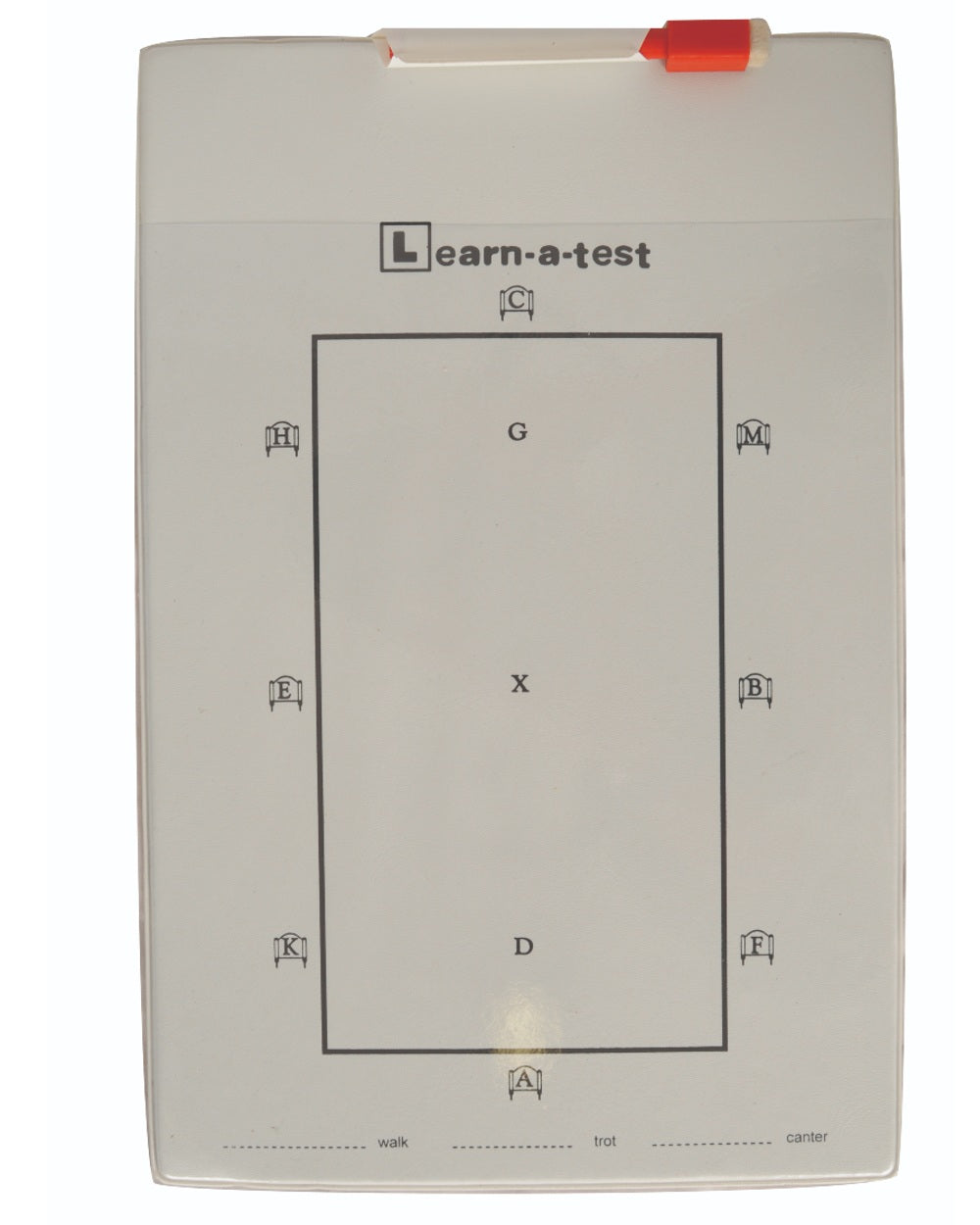 Roma Dressage Test Board on white background