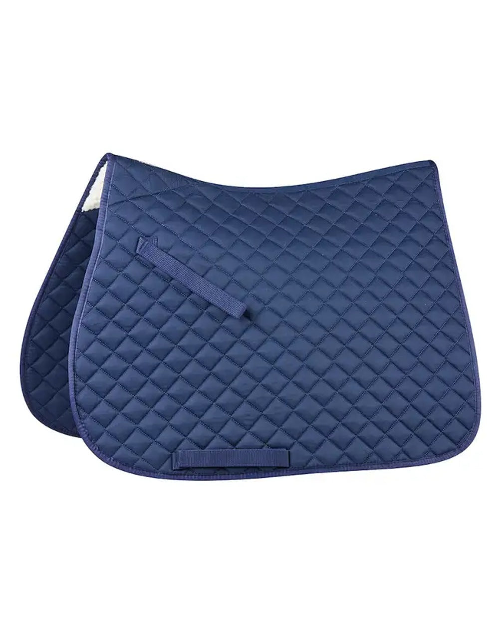 Royal Blue coloured Roma Grand Prix All Purpose Saddle Pad on white background 