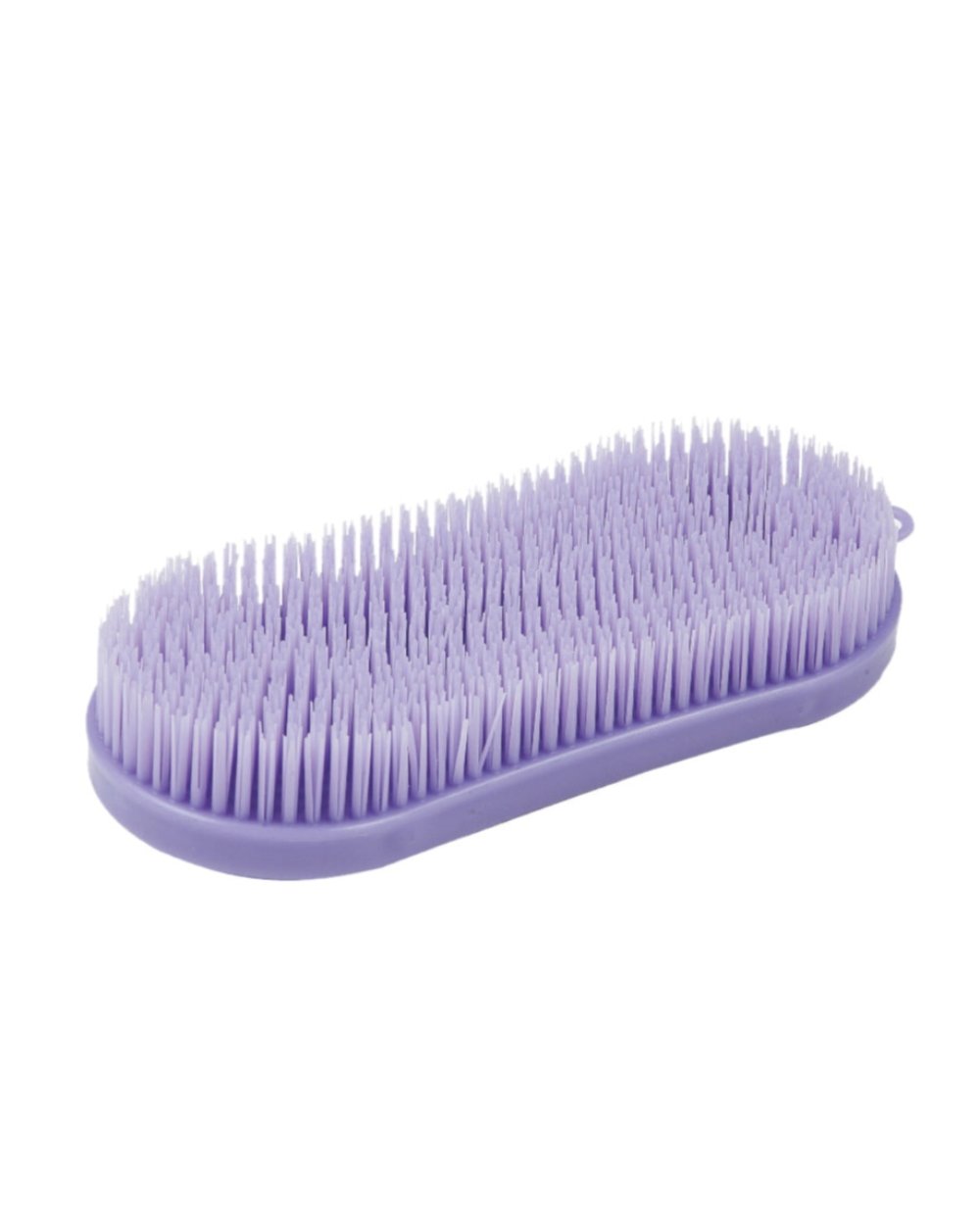 Purple coloured Roma Miracle Brush on white background 