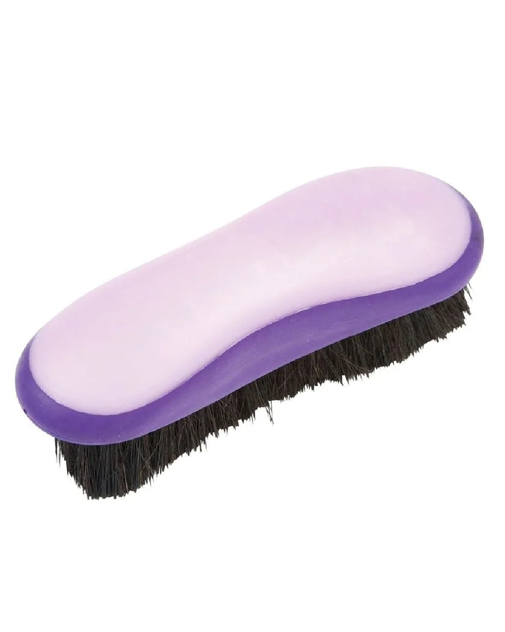 Purple coloured Roma Soft Touch Body Brush on white background 