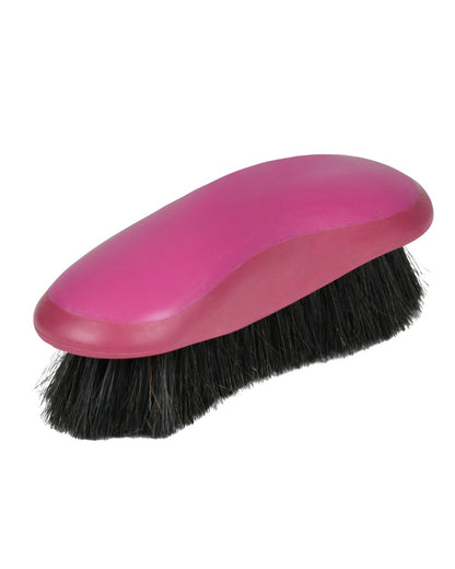 Red Violet coloured Roma Soft Touch Body Brush on white background 