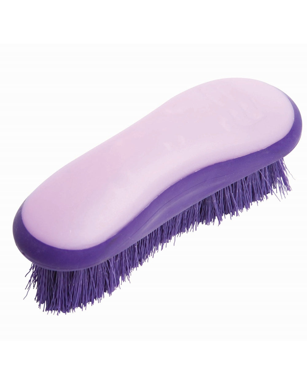 Purple coloured Roma Soft Touch Dandy Brush on white background 