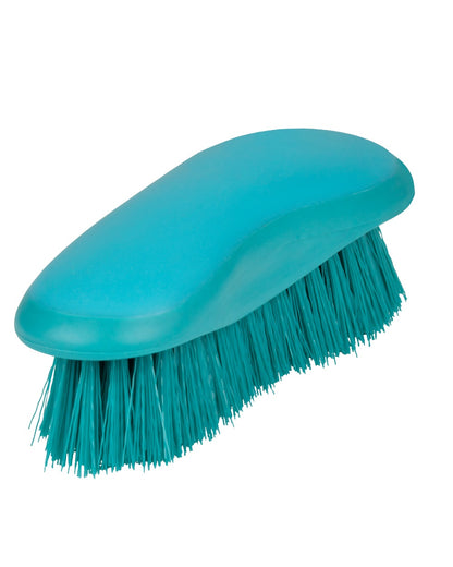 Turquoise coloured Roma Soft Touch Dandy Brush on white background 