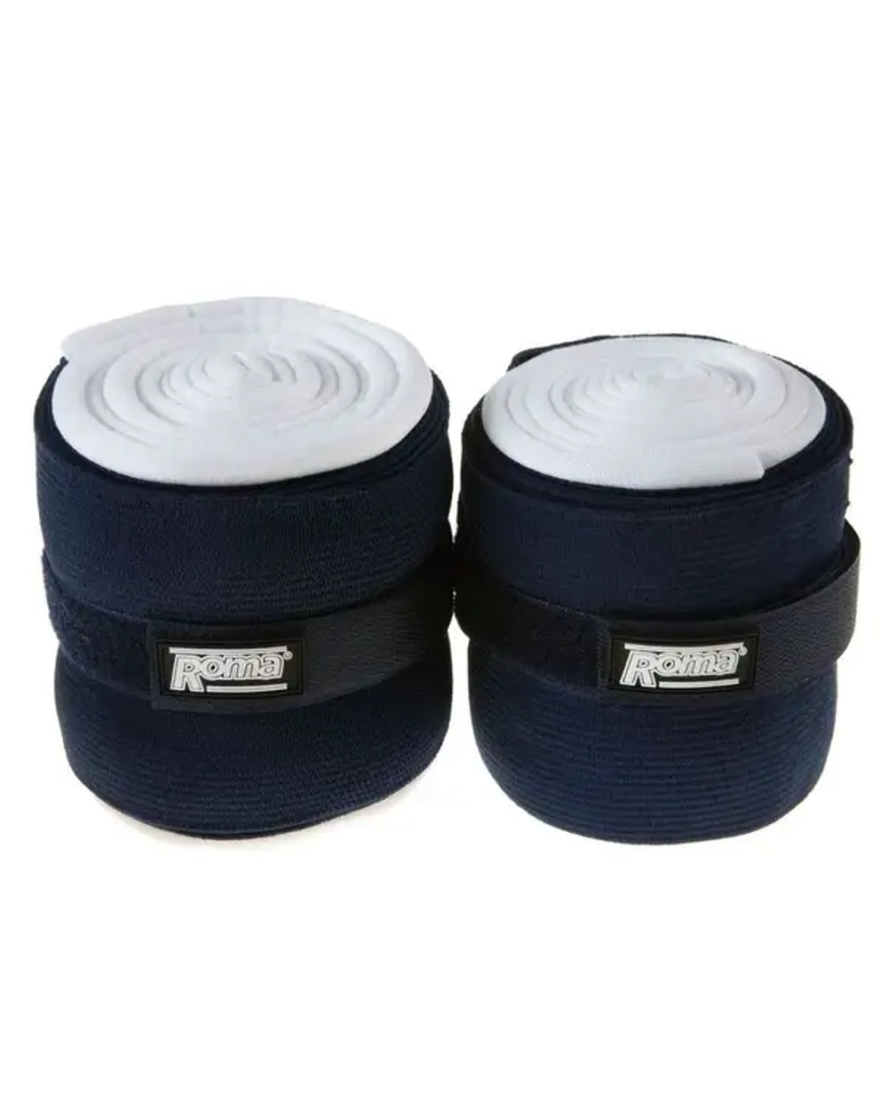 Navy coloured Roma Support Bandages 2 Pack 