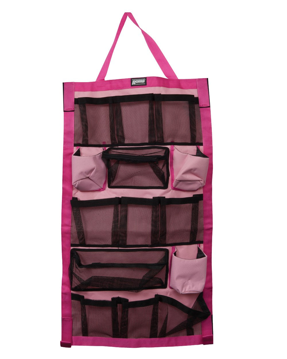 Pink coloured Roma Trailer/Stable Organiser on white background 