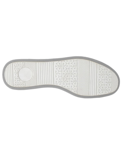 Navy coloured Route 21 Mens 6 Eye Leisure Shoes on white background 