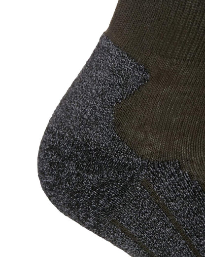 Grey Coloured Rovince Shield Socks on white background 