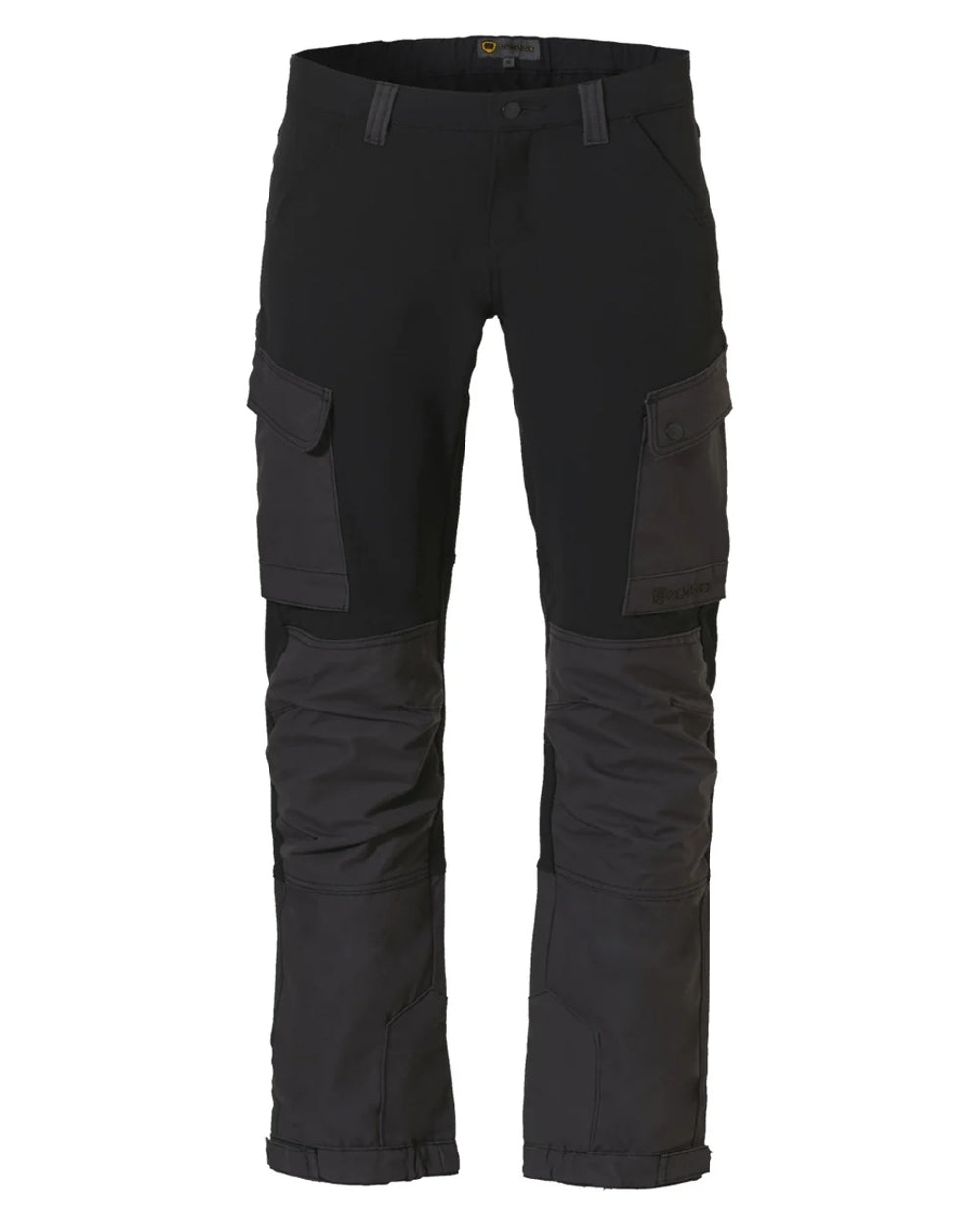 Grey Black Coloured Rovince Womens Flexline Trousers on white background 
