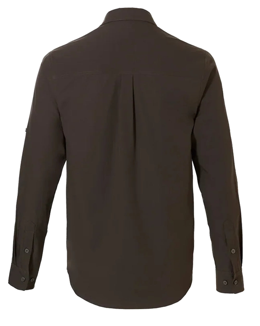Olive Green coloured Rovince Mens Savanna Shirts on white background 