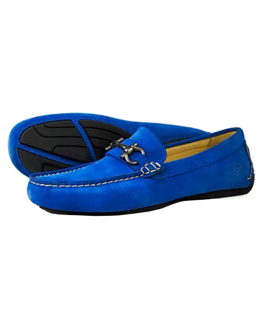Royal Blue Coloured Orca Bay Roma II Mens Loafers On A White Background 