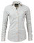 Sand/Deep Ocean Coloured Laksen Amanda Cotton Wool Shirt On A White Background