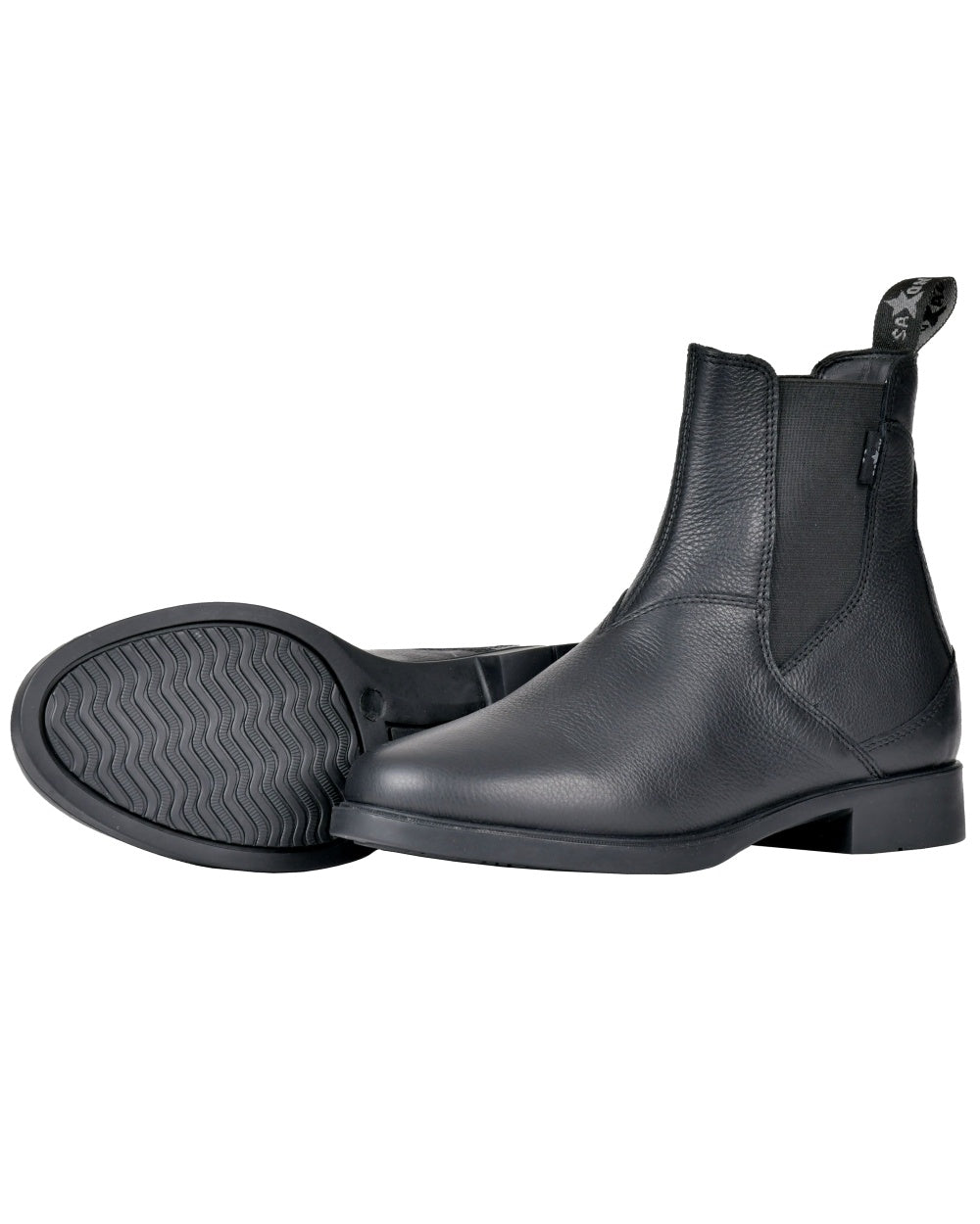 Saxon Allyn Jodhpur Boots in Black 