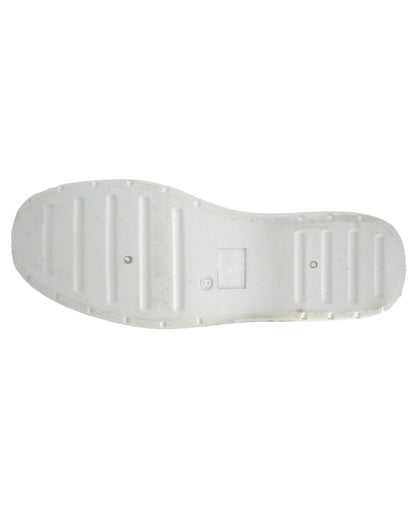 Navy Denim Coloured Scimitar Mens Canvas Twin Gusset Casual Shoes on White Background
