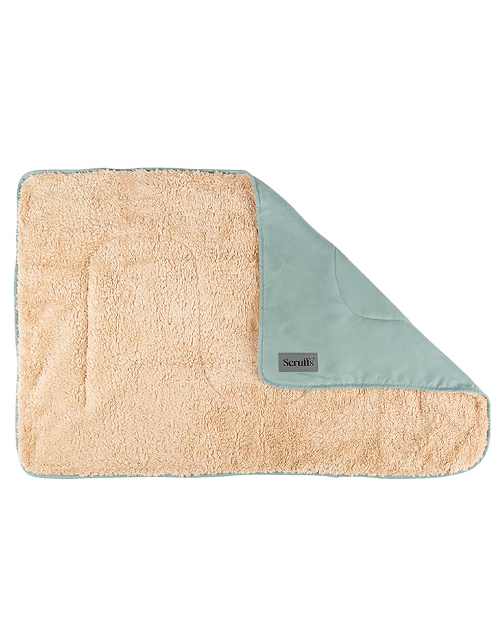 Sage Green coloured Scruffs Snuggle Blanket on white background 