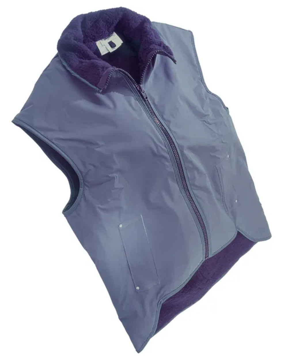 Navy Blue coloured Seal Flex Vest on white background 