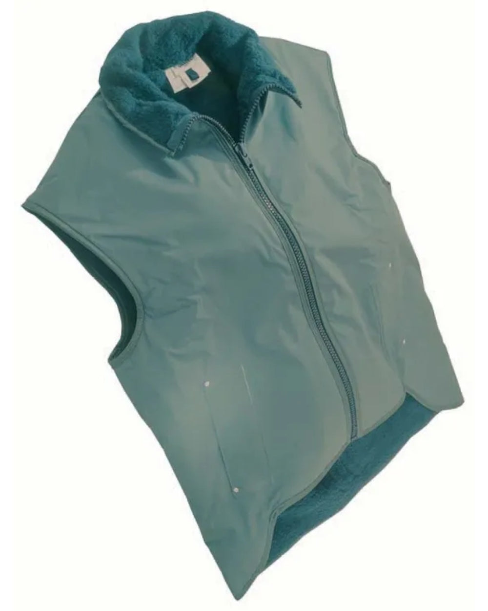 Olive Green coloured Seal Flex Vest on white background 