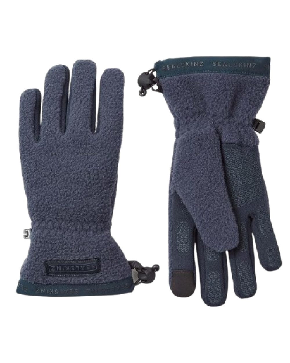 Sealskinz Hoveton Waterproof Sherpa Fleece Gloves – Olive, Men's S-XL, Breathable, UK Made