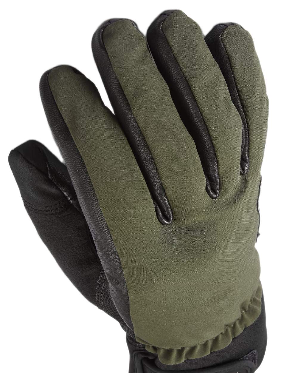 Olive Coloured Sealskinz Witton Waterproof Extreme Cold Weather Glove on white background 