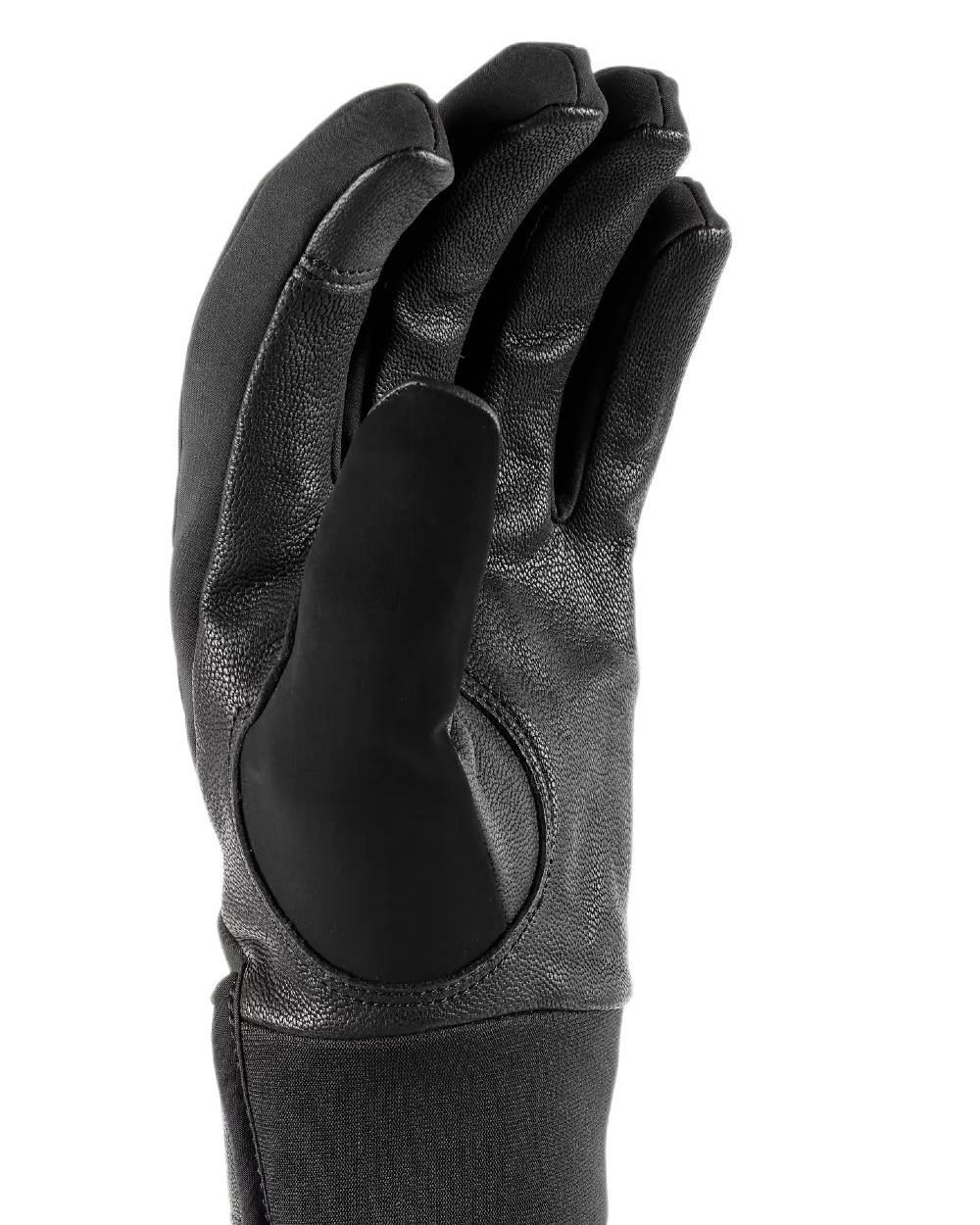 Black Coloured Sealskinz mens Kelling Waterproof All Weather Insulated Glove on white background 