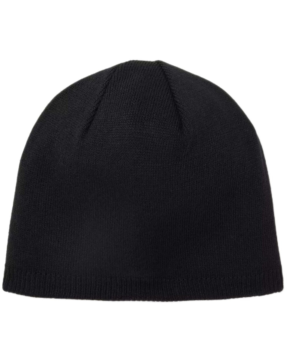 Black coloured Sealskinz Cley Waterproof Cold Weather Beanie on white background 