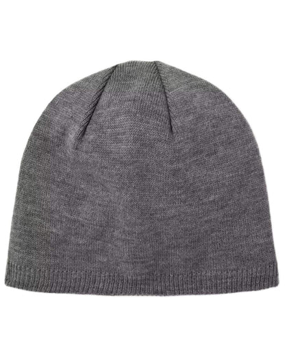 Grey coloured Sealskinz Cley Waterproof Cold Weather Beanie on white background 