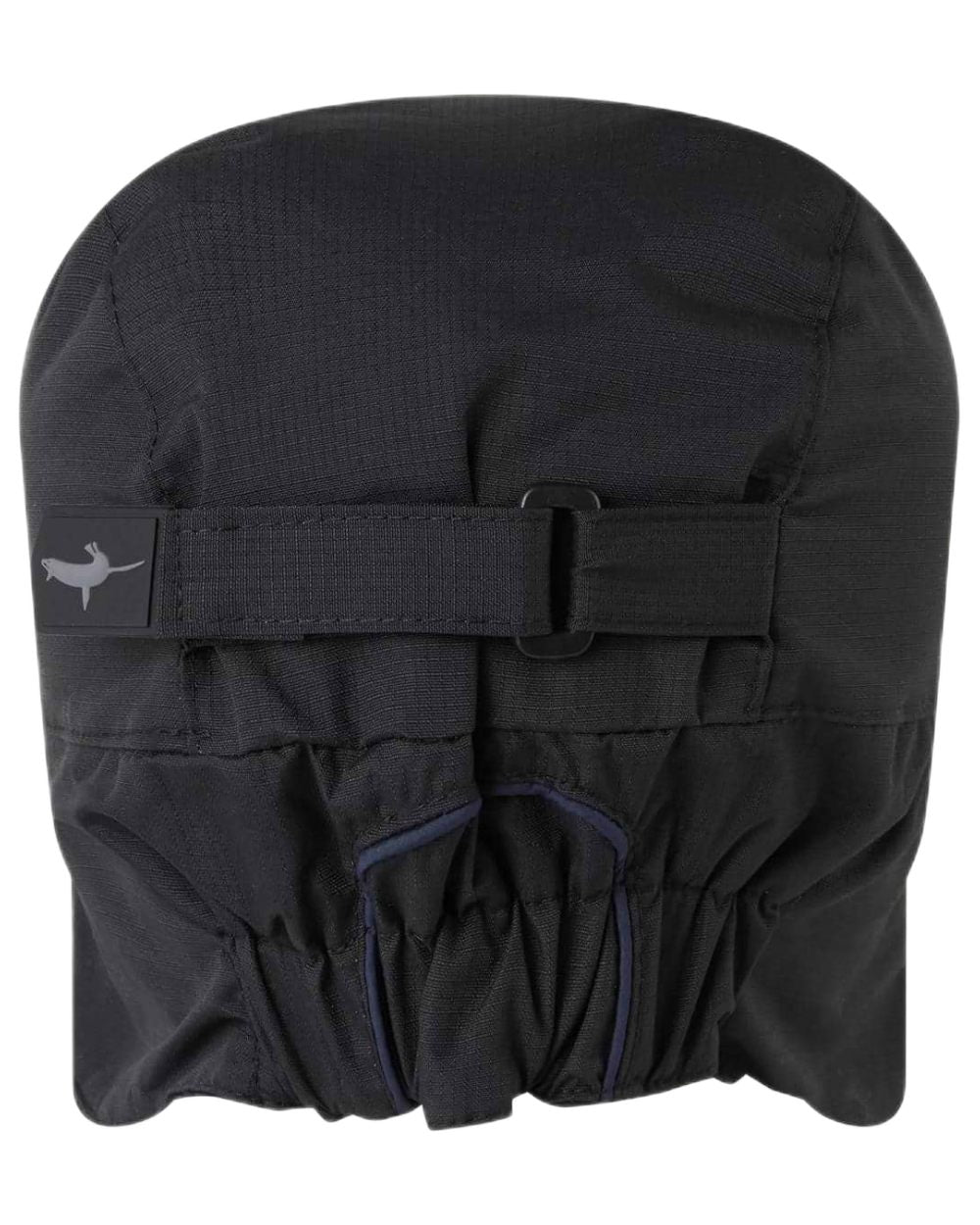 Black coloured Sealskinz Kirstead Waterproof Extreme Cold Weather Hat on white background 