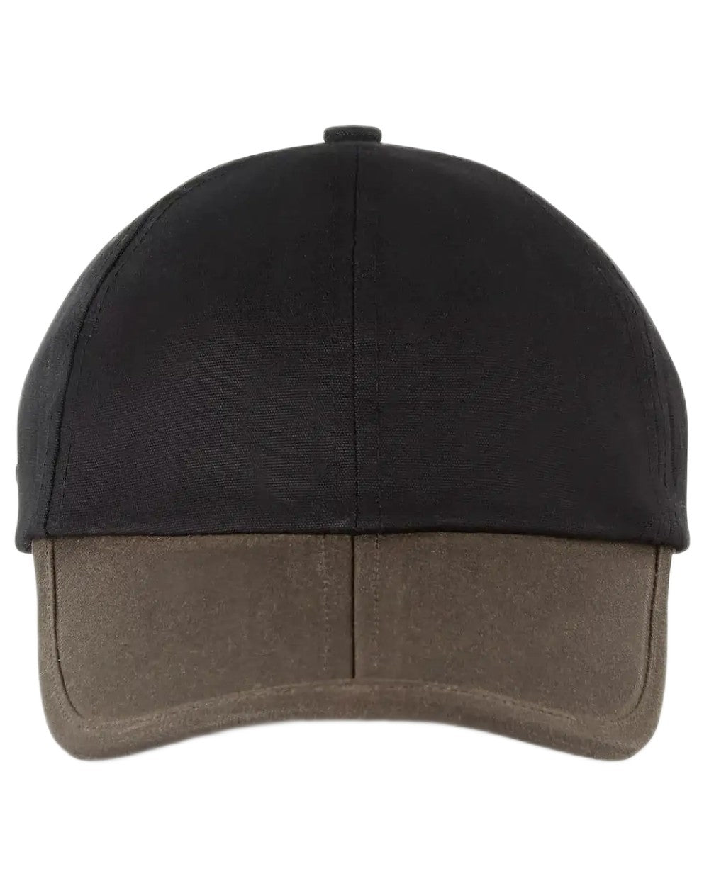 Black coloured Sealskinz Marham Waterproof Oiled Canvas Cap on white background 