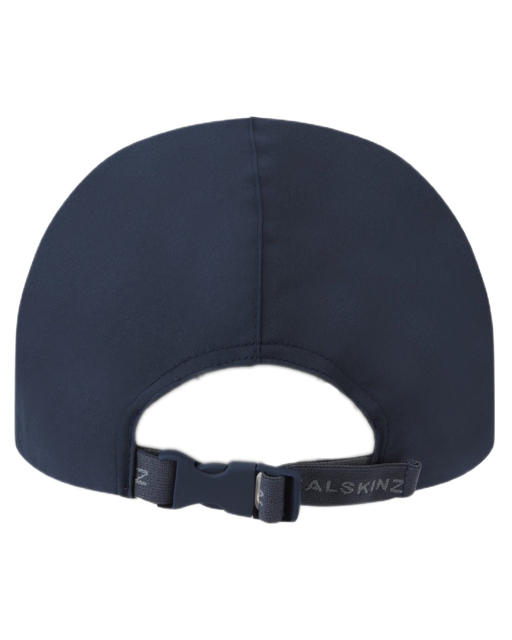 Navy coloured Sealskinz Salle Waterproof Foldable Peak Cap on white background 