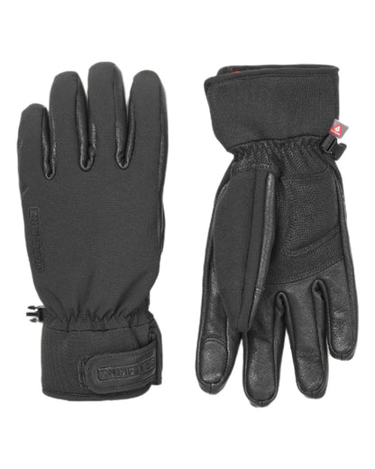 Black coloured Sealskinz Witton Waterproof Extreme Cold Weather Gloves on white background 