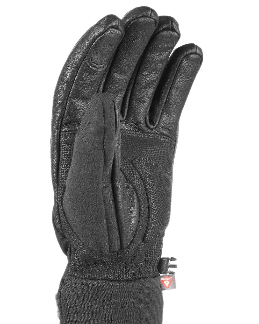 Black coloured Sealskinz Witton Waterproof Extreme Cold Weather Gloves on white background 