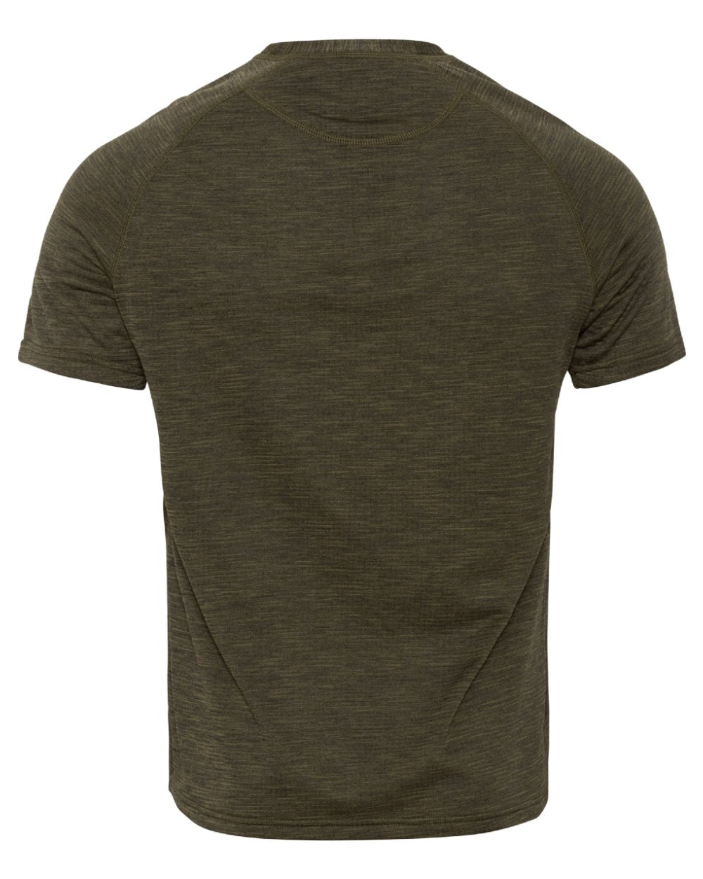 Pine Green Coloured Seeland Active Short Sleeve T-Shirt on White background 