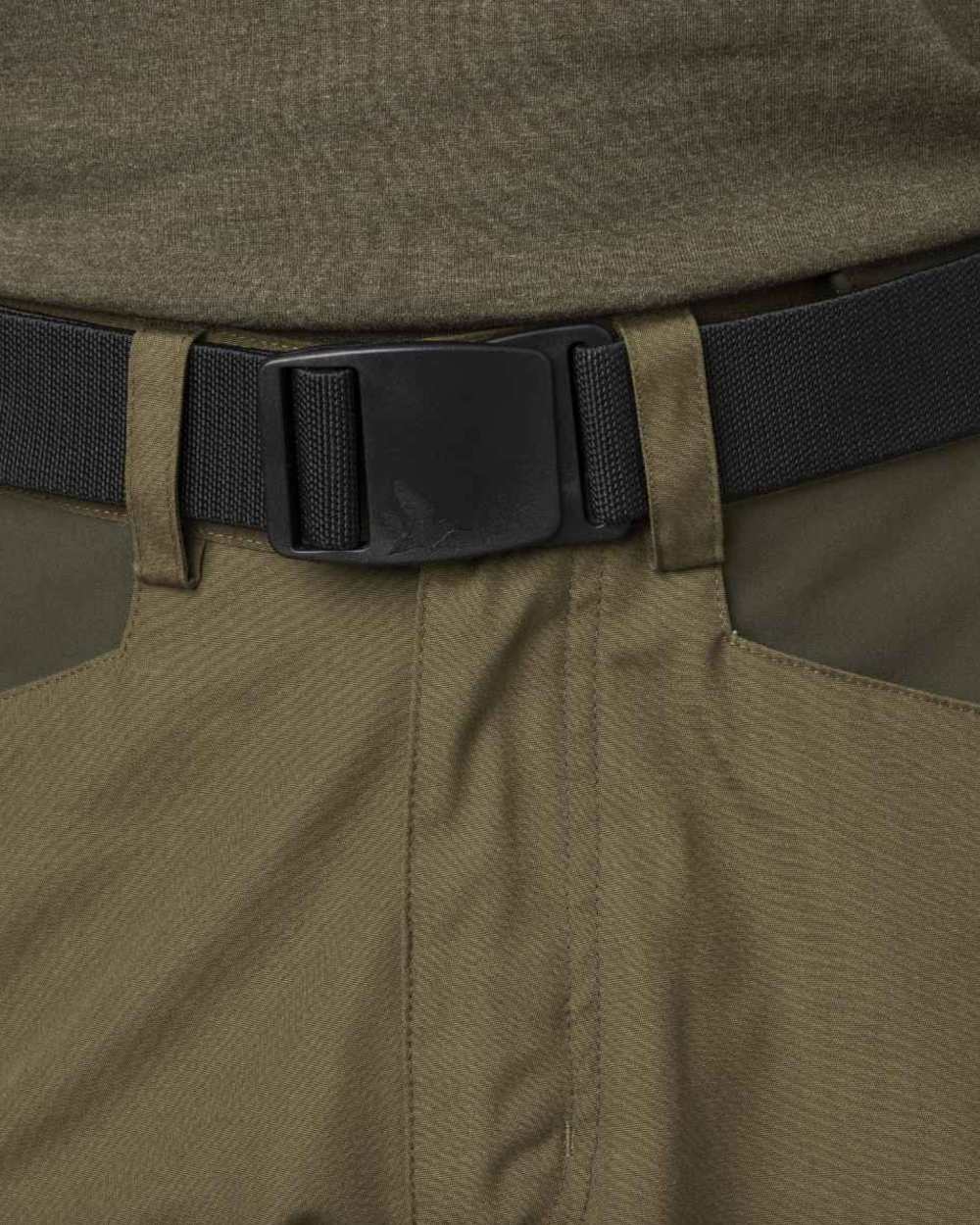 Black Coloured Seeland Arc Belt On A White Background 