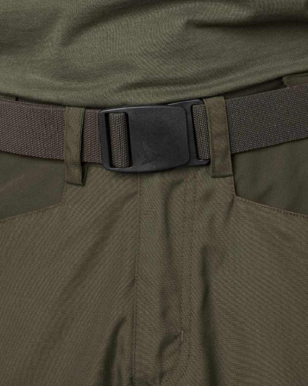 Dark Brown Coloured Seeland Arc Belt On A White Background 