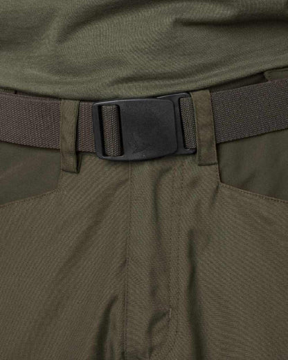 Dark Brown Coloured Seeland Arc Belt On A White Background 