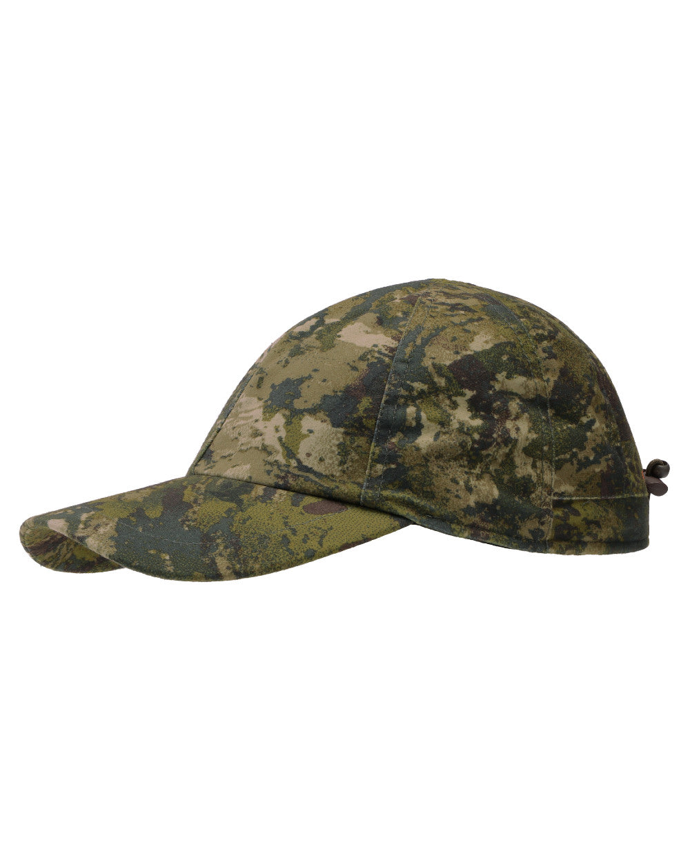 InVis Green Coloured Seeland Avail Camo Cap on white background 