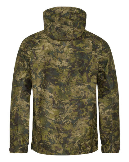 InVis Green Coloured Seeland Avail Camo Jacket on white background 