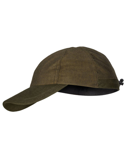 Pine Green Melange Coloured Seeland Avail Cap on white background 