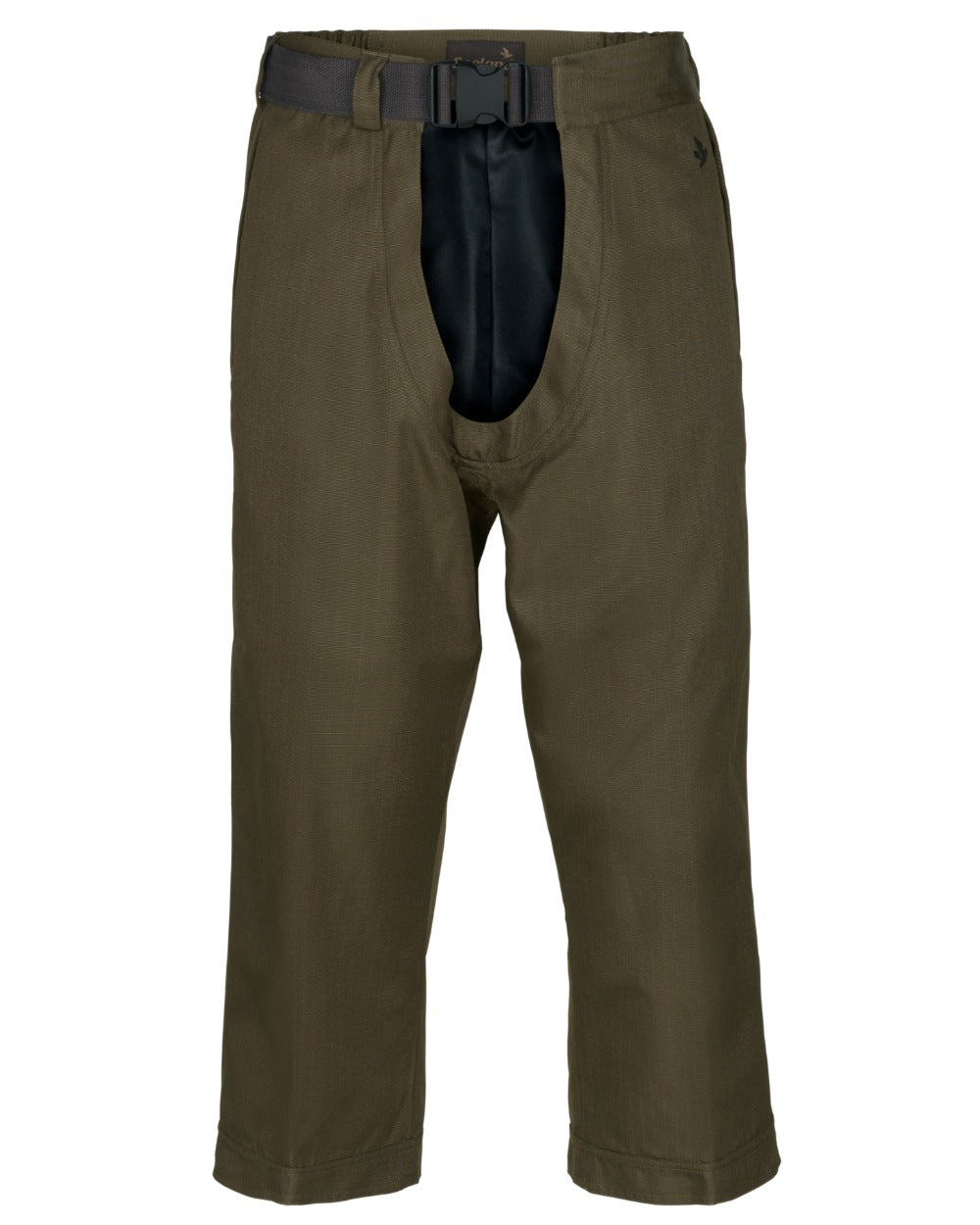 Shaded Olive Coloured Seeland Buckthorn Treggings on White background 