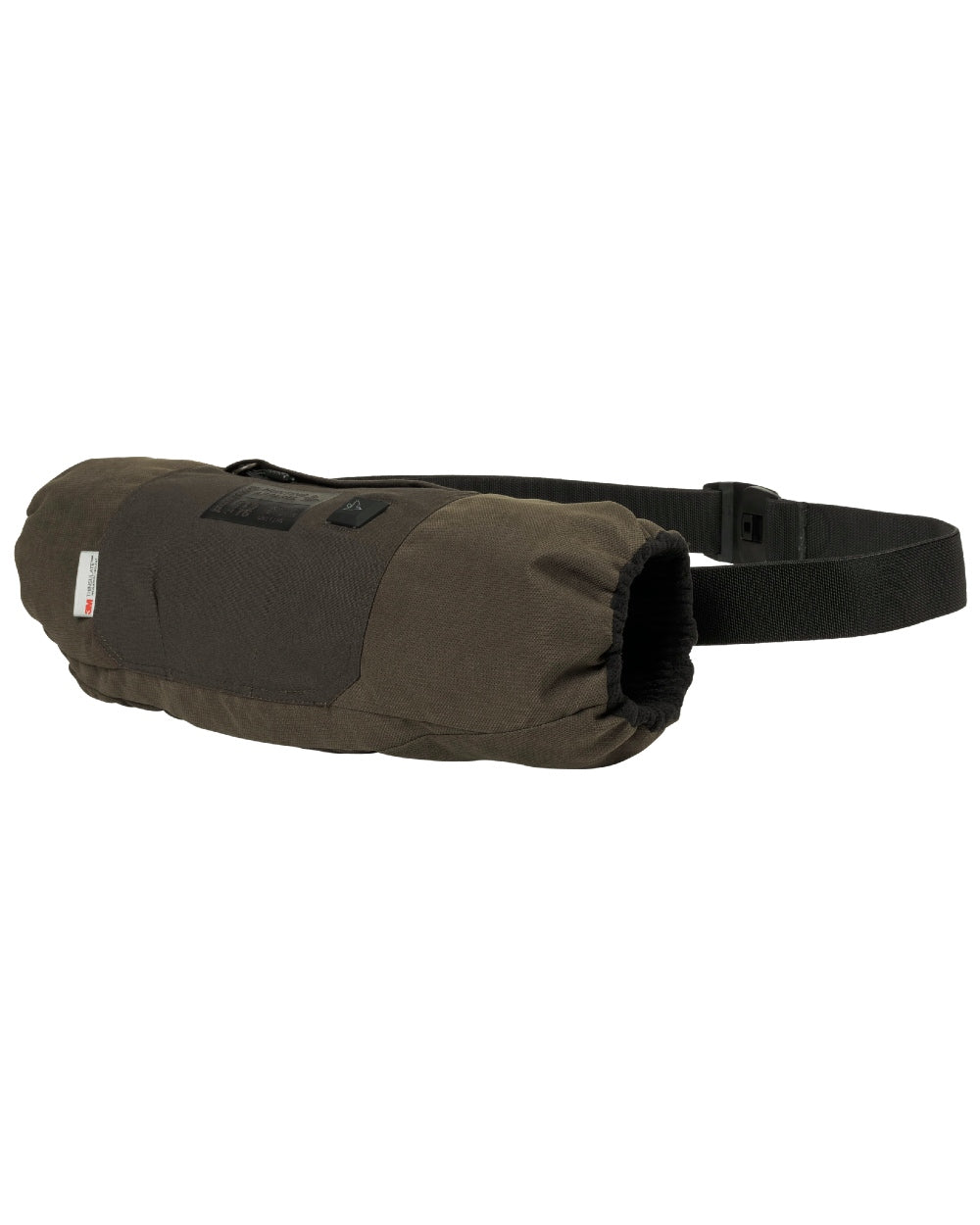Grizzly Brown coloured Seeland Celsius Heat Muff on white background 