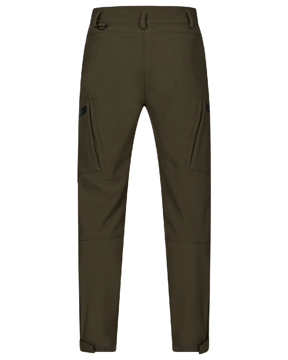 Pine Green Coloured Seeland Chaser Aero Trousers on white background 