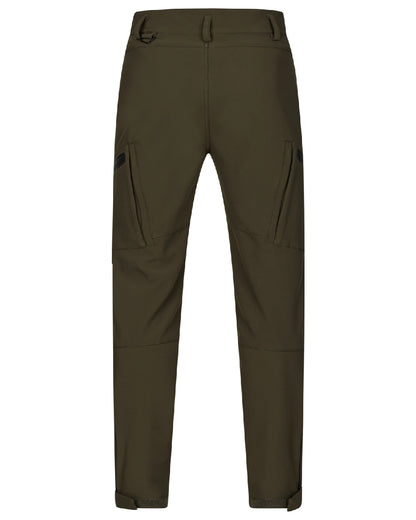 Pine Green Coloured Seeland Chaser Aero Trousers on white background 