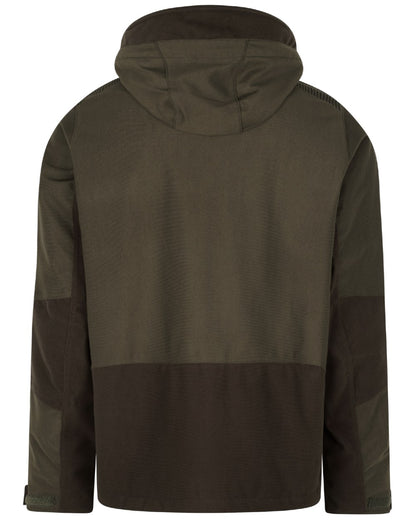 Pine Green Coloured Seeland Chaser Jacket on white background 