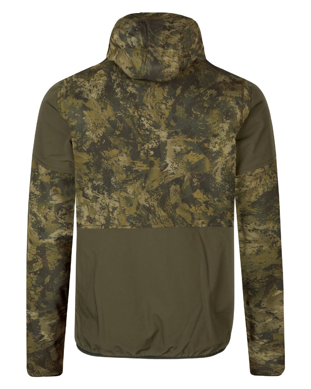 InVis Green Coloured Seeland Cross Windbeater Jacket on White background 