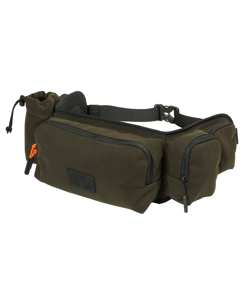 Pine Green coloured Seeland Enduro Utility Waist Pack on white background 