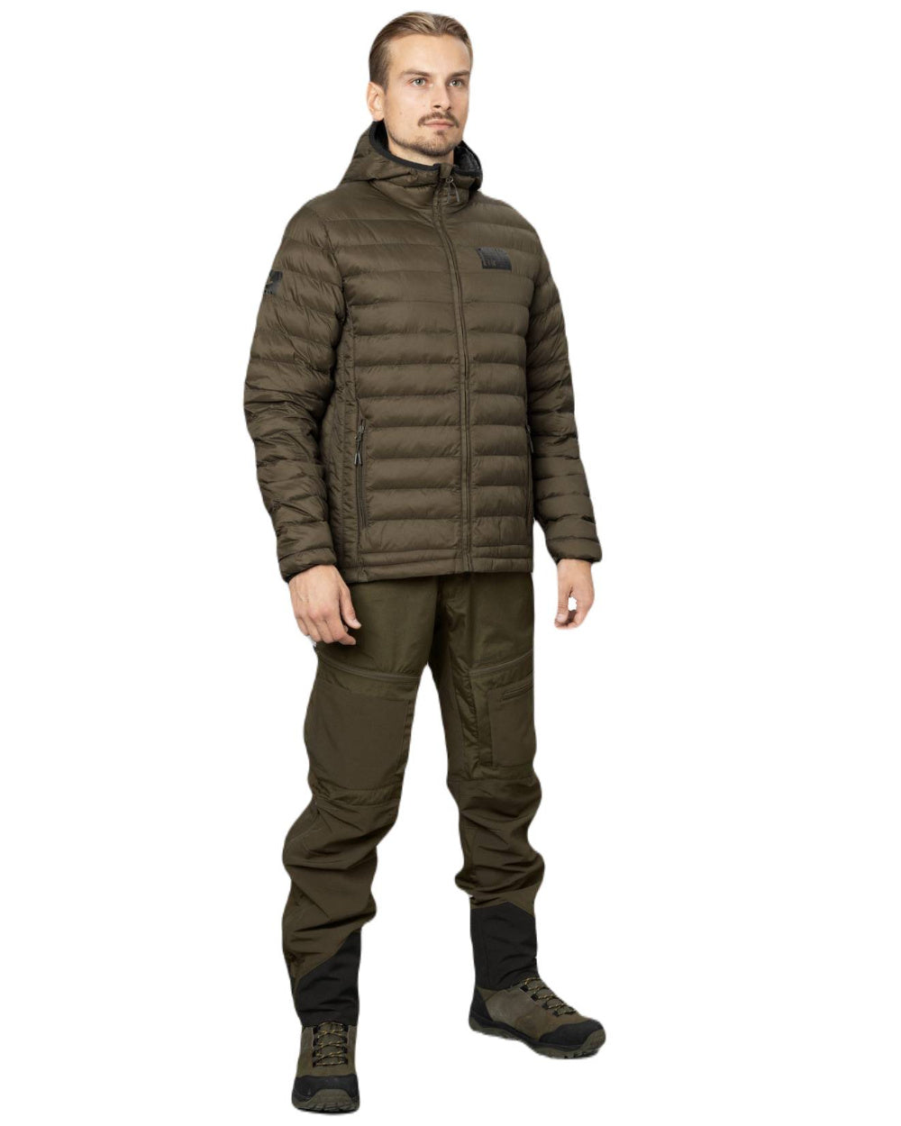 Light Pine coloured Seeland Fahrenheit Jacket on white background 