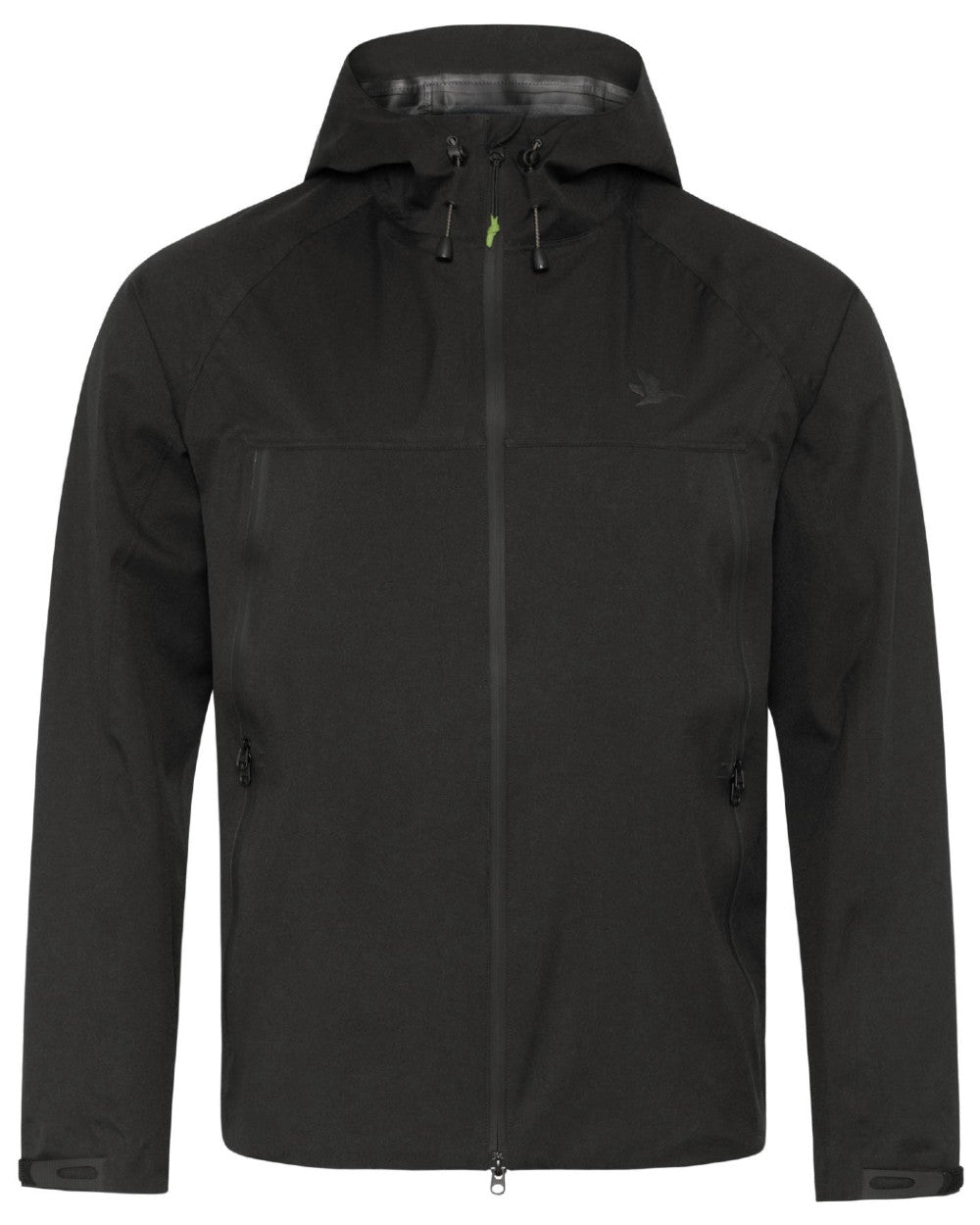 Black Coloured Seeland Hawker Light Explore Jacket on white background 