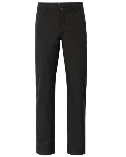 Black Coloured Seeland Hawker Light Explore Trousers on white background 